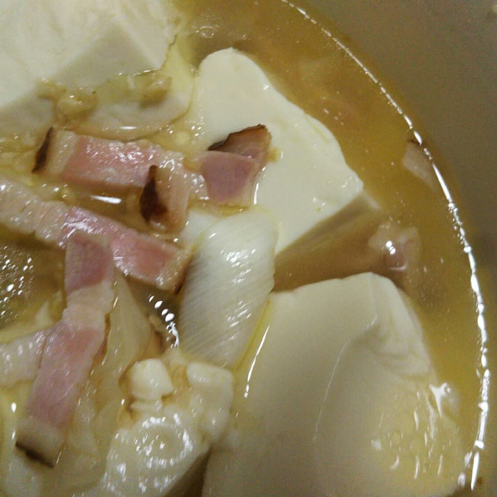 豆腐の塩麹スープ☆